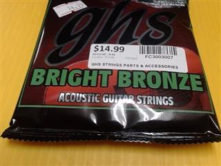 GHS STRINGS BRIGHT BRONZE MEDIUM 013-056